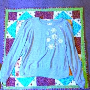 Truself grey sweater size L